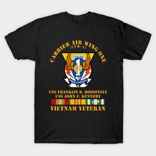 Carrier Air Wing One - Vietnam Veteran w VN SVC T-Shirt